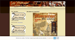 Desktop Screenshot of moncontour-medievale.com